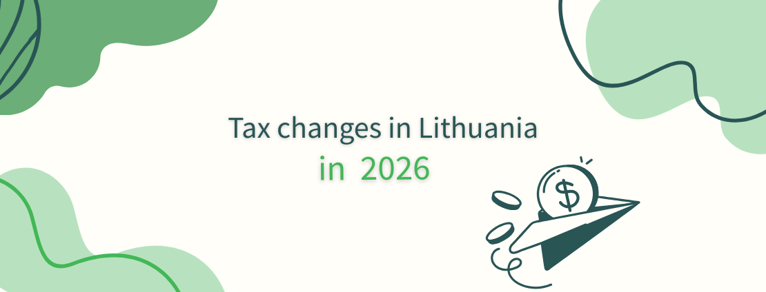 Tax changes in Lithuania